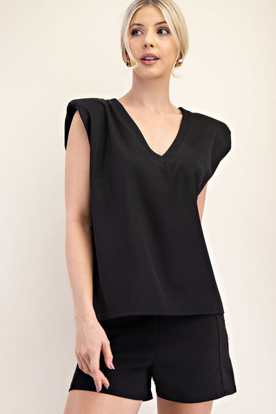 Shoulder Details V Top