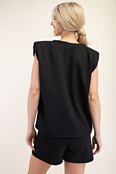 Shoulder Details V Top