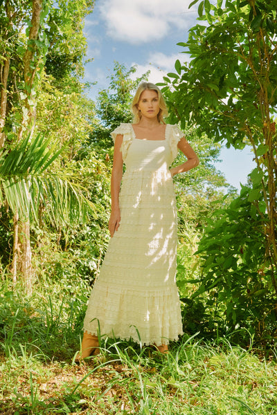 Kora Dress - Blanc