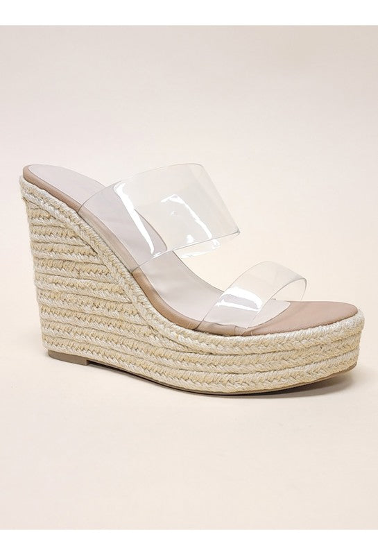 Clear Espadrille