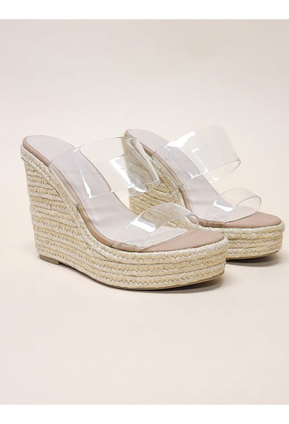 Clear Espadrille