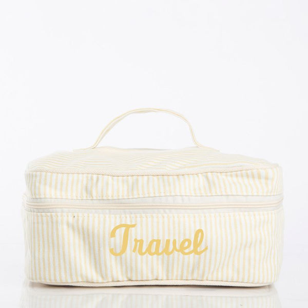 Stripes Train Case