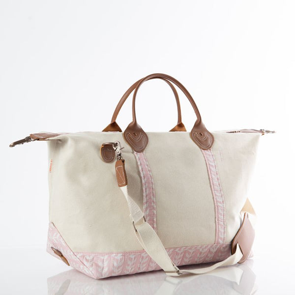 Block Print Weekender bag