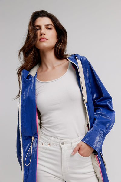 Navy Rain Slicker
