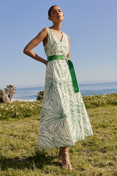 Posey Dress - Palm