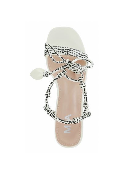 Speckled Block Heel