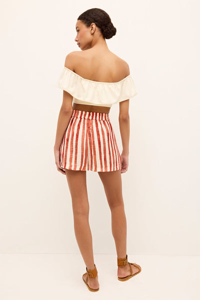 Ana Tierra Stripe Shorts