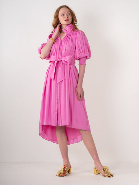 Rowan Dress - Fuchsia Pink