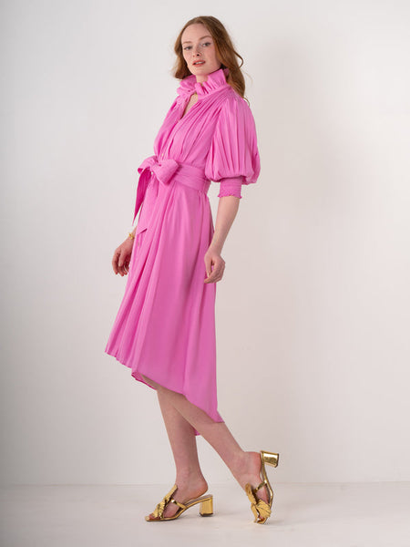 Rowan Dress - Fuchsia Pink