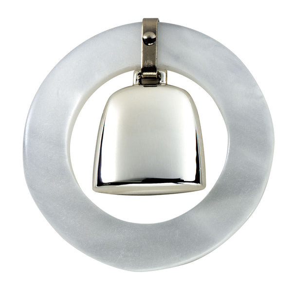 Engravable Baby Teething Ring/Rattle