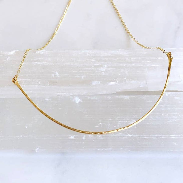 Curved Bar Necklace