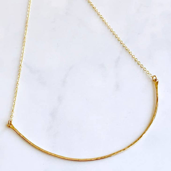 Curved Bar Necklace