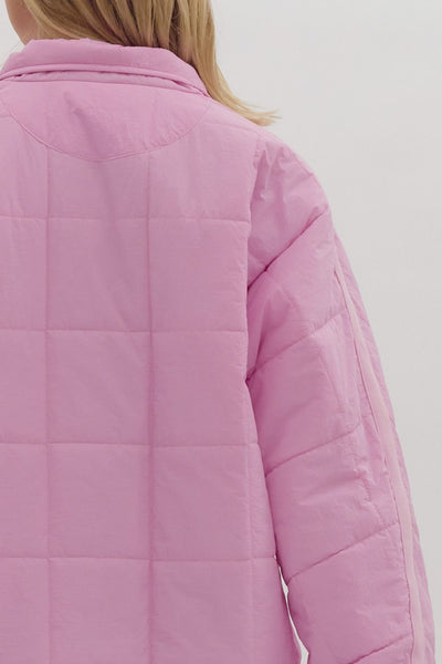 Quilted Quarter Snap Pullover