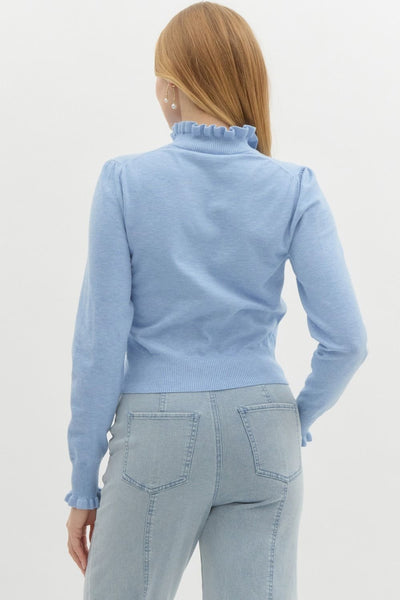 Frill Edge Sweater