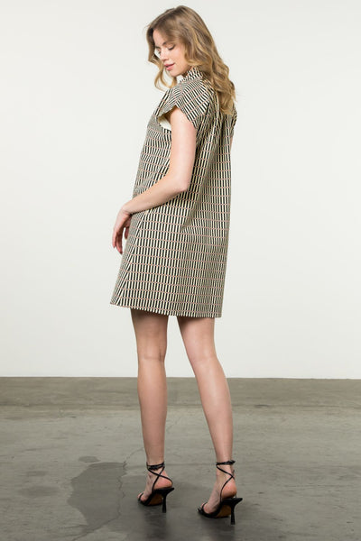 Autumn Button Dress