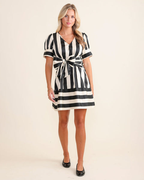 Stripe Bow Dress