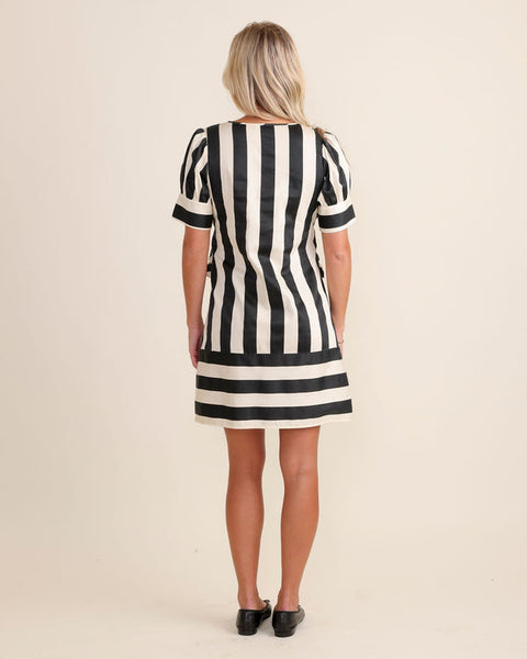 Stripe Bow Dress