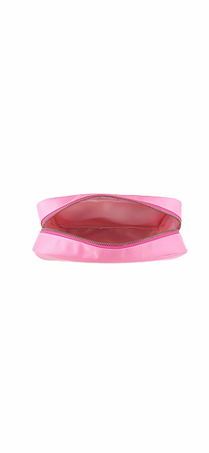 Large Nylon Zip Cosmetic Bag