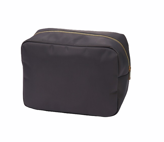 Large Nylon Zip Cosmetic Bag