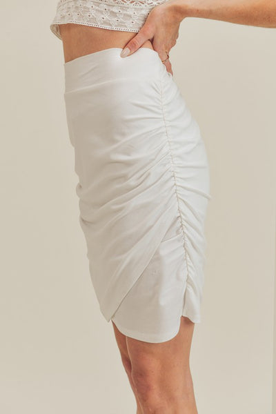 Susie Skirt - White