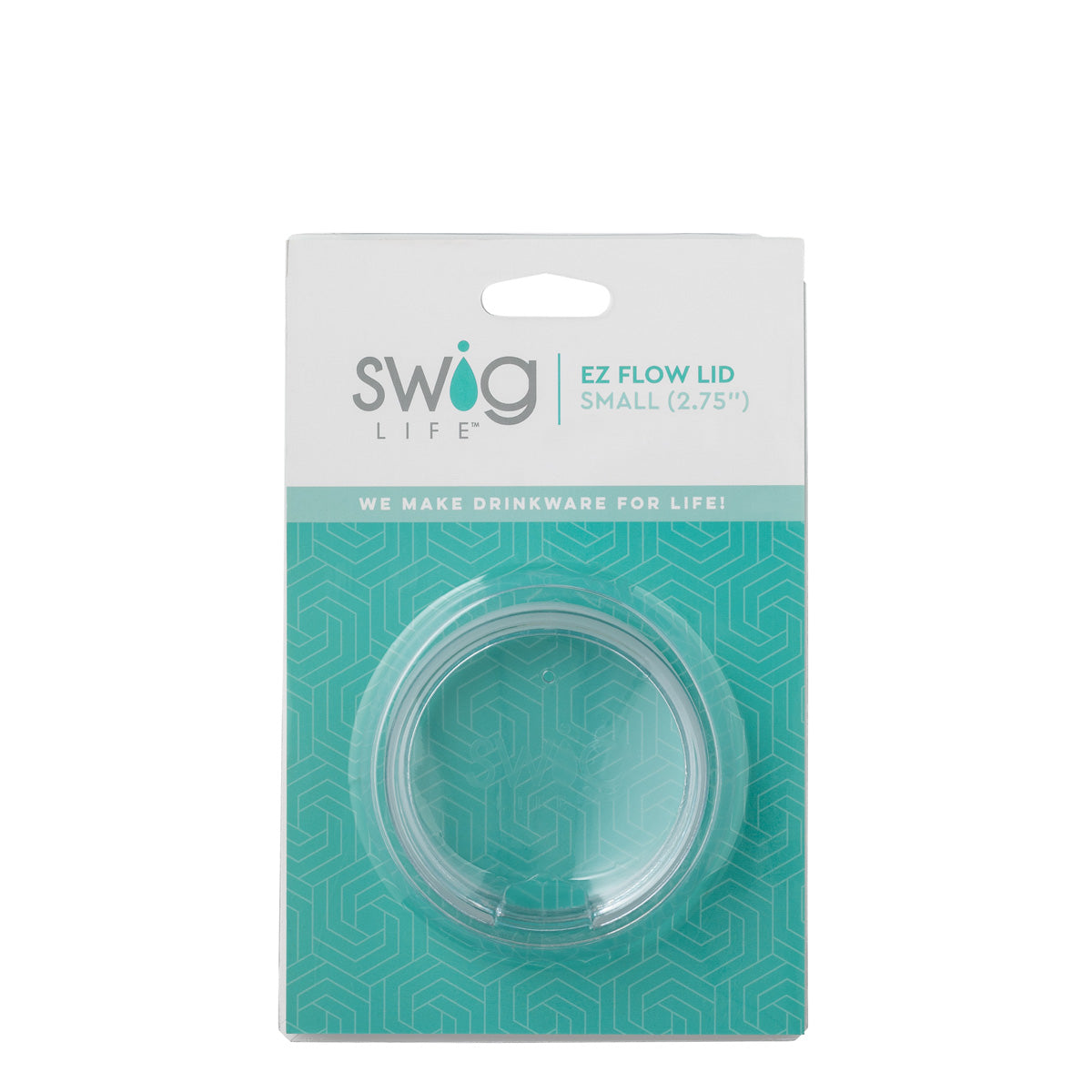 Swig EZ Flow Lid Clear (12oz Skinny Can Cooler) Welle Studio