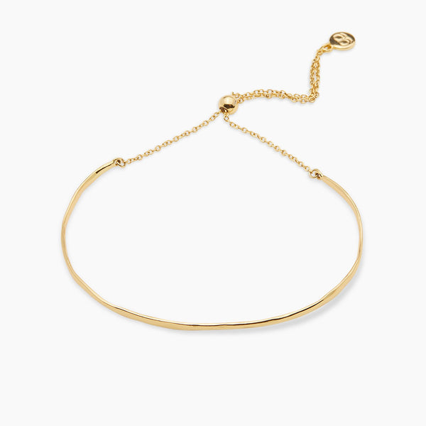 Taner Bar Bracelet, Gold