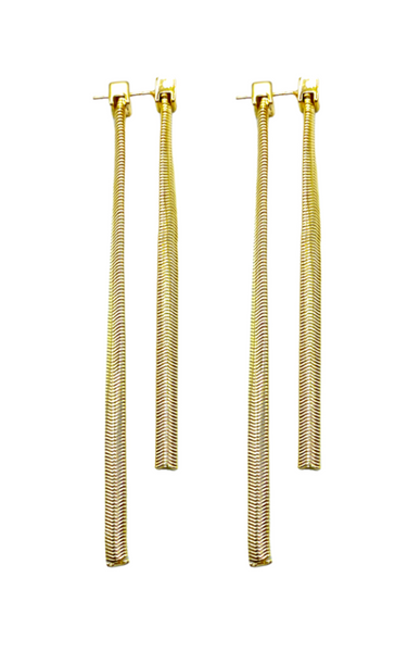 Double Trouble Drop Earrings