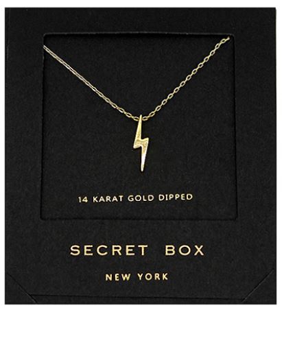 Tiny Bolt Necklace
