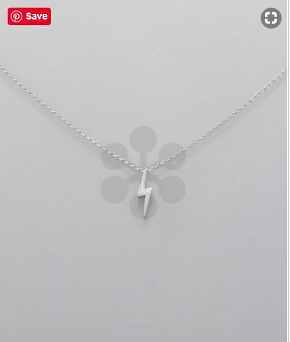 Tiny Bolt Necklace