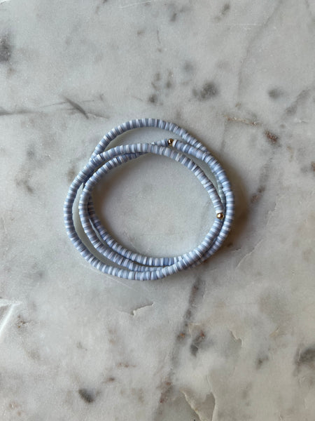 Thin Rubber Disk Bracelets