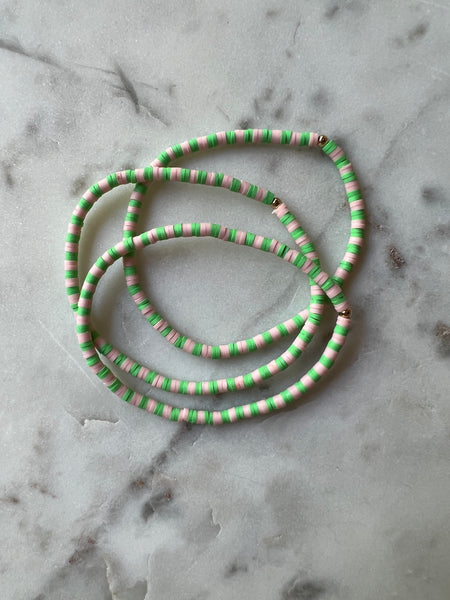 Thin Rubber Disk Bracelets