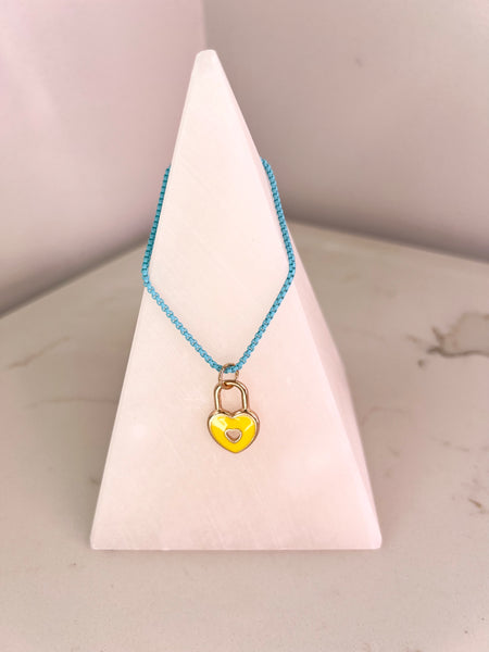 Heart Lock Necklace
