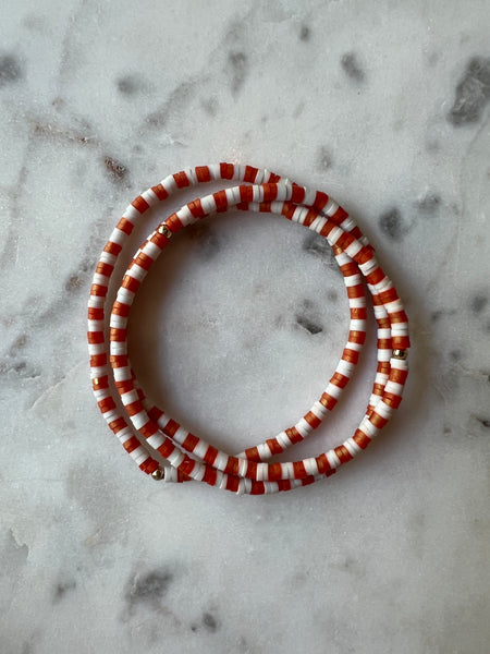 Thin Rubber Disk Bracelets