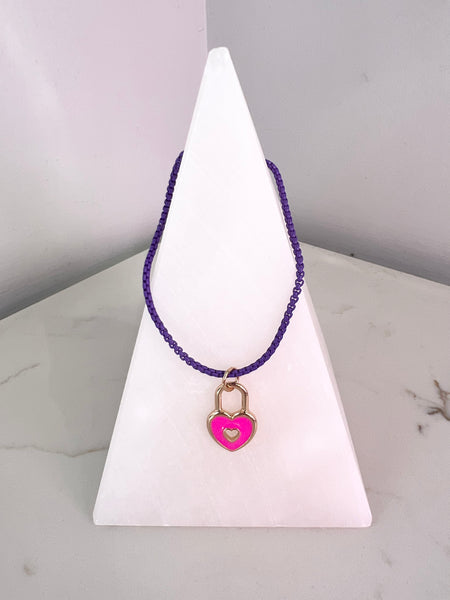 Heart Lock Necklace
