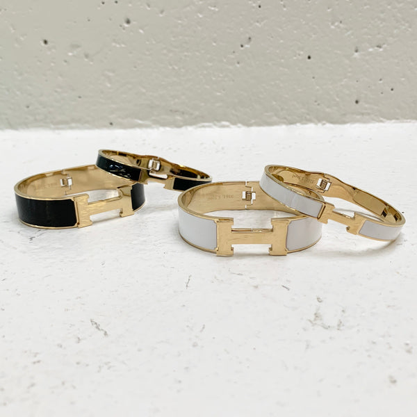 H Bangle Bracelet