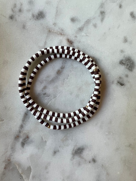 Thin Rubber Disk Bracelets