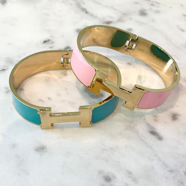 H Bangle Bracelet