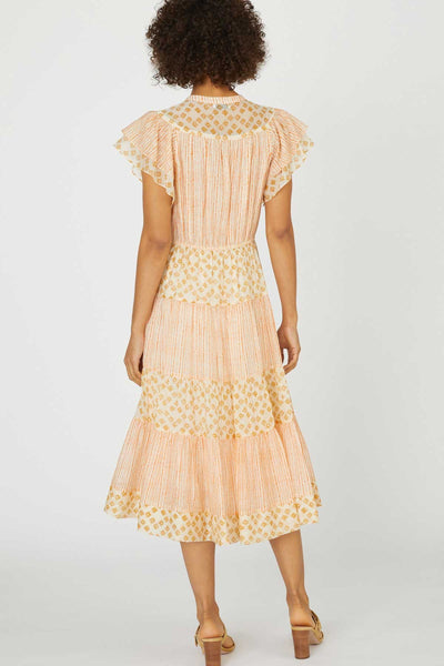 Printed Midi Dress