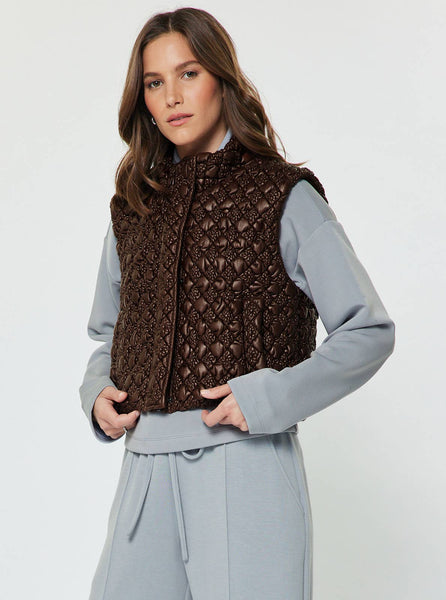 Diamond Quilted Puffer Vest