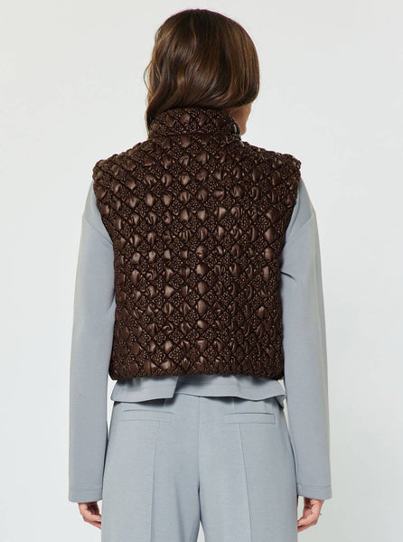 Diamond Quilted Puffer Vest