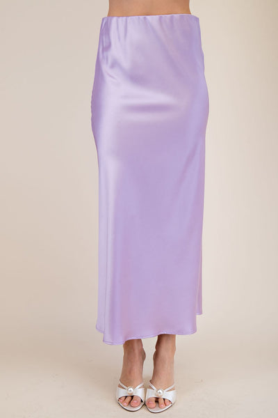 Pastel Satin Skirt