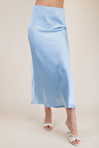 Pastel Satin Skirt