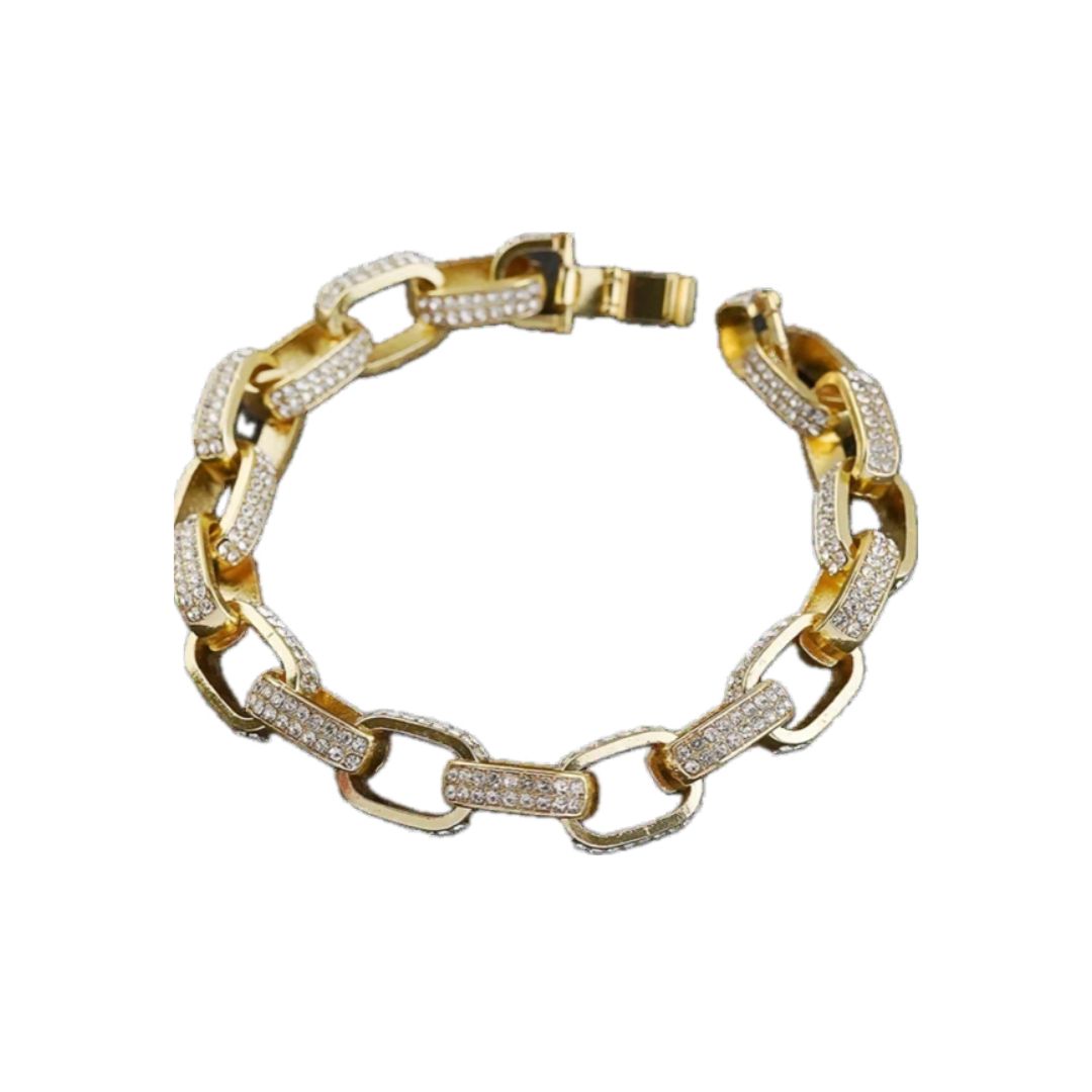 Pave Link Bracelet