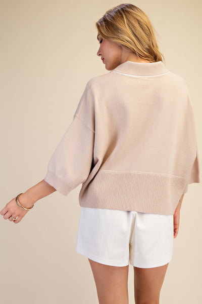 Drop Shoulder Sweater