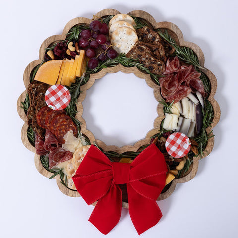 Wooden Wreath Tray