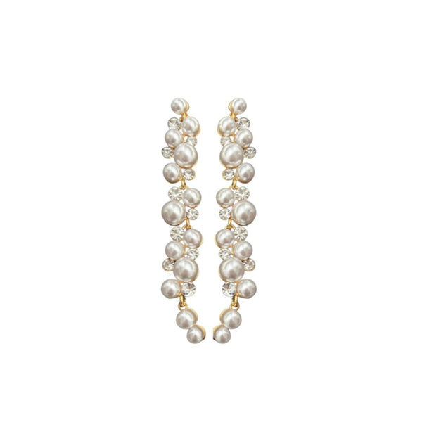 Party Pearl Drop Earrings