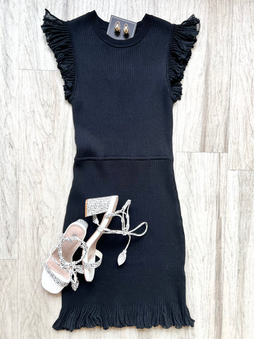 Sleeveless Sweater Dress