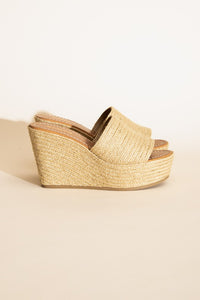 Raffia Wedge