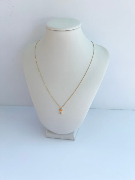 Golden Cross Necklace