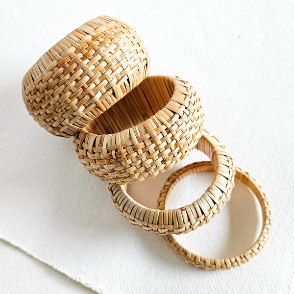 Rattan Bangle - 3 size options